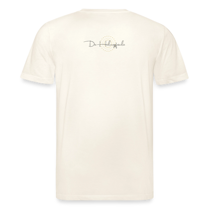 Nur 3 Trōpfen entfernt v2 - Unisex Bio-T-Shirt (weiß) - Naturweiß 