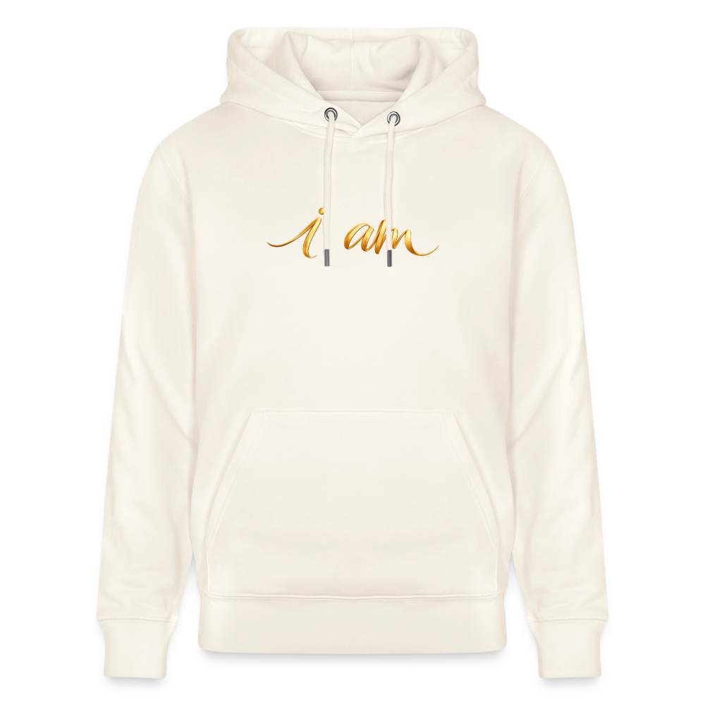 be the change /male - 100% Bio-Hoodie Unisex CRUISER - Naturweiß 