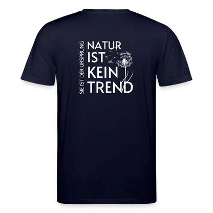 Gesundheit schafft Freiheit (Natur ist kein Trend) / 100% Bio T-Shirt Herren - Navy