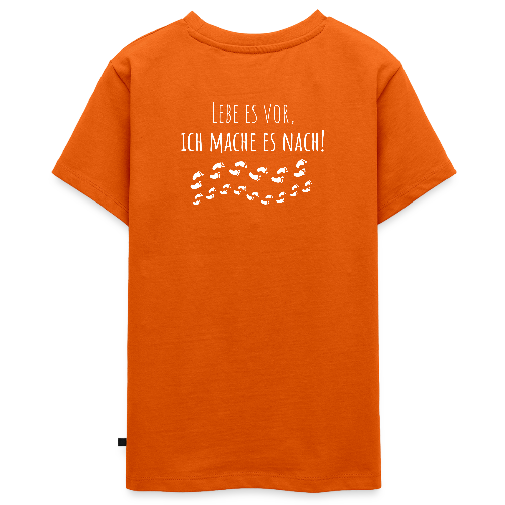 Gesundheit schafft Freiheit (Lebe es vor, ich maches es nach) / Teenager Premium T-Shirt - Orange 