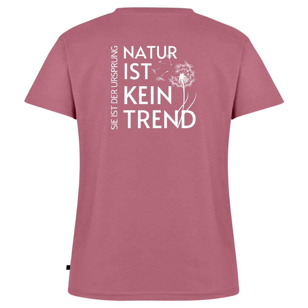 Gesundheit schafft Freiheit (Natur ist kein Trend) / 100% Bio Frauen Bio-T-Shirt mit V-Ausschnitt - Mauve