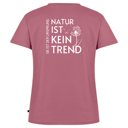 Gesundheit schafft Freiheit (Natur ist kein Trend) / 100% Bio Frauen Bio-T-Shirt mit V-Ausschnitt - Mauve
