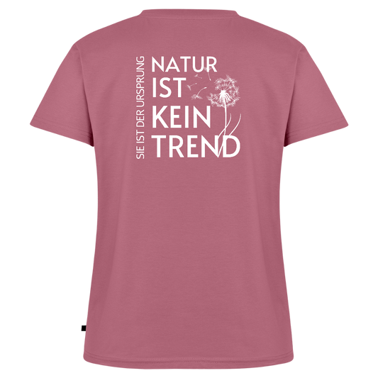 Gesundheit schafft Freiheit (Natur ist kein Trend) / 100% Bio Frauen Bio-T-Shirt mit V-Ausschnitt - Mauve