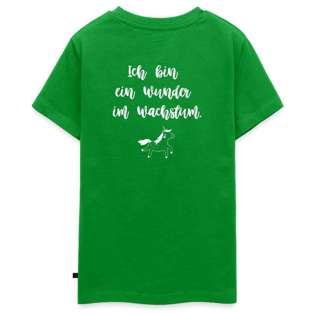 Gesundheit schafft Freiheit (Ich bin ein Wunder im Wachstum) / Teenager Premium T-Shirt - Grün