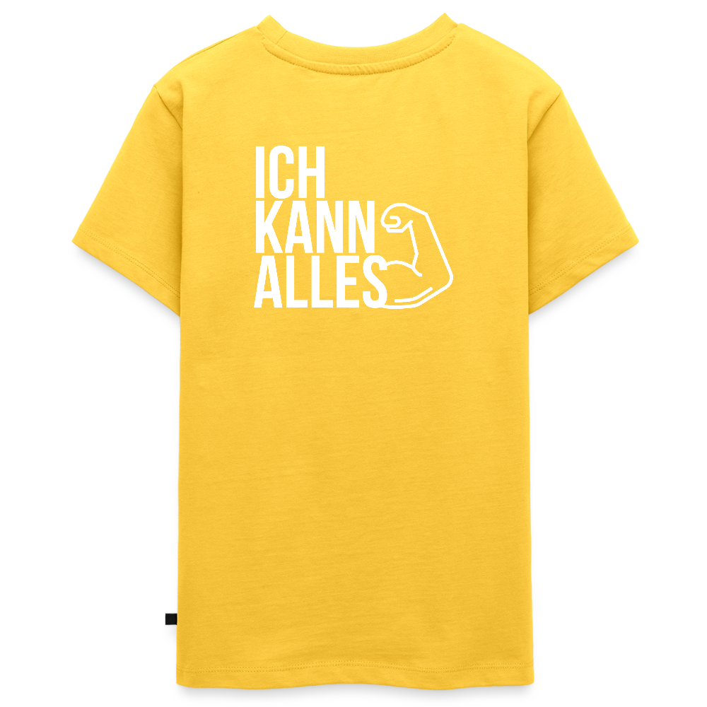 Gesundheit schafft Freiheit (Ich kann alles) / Teenager Premium T-Shirt - Gelb