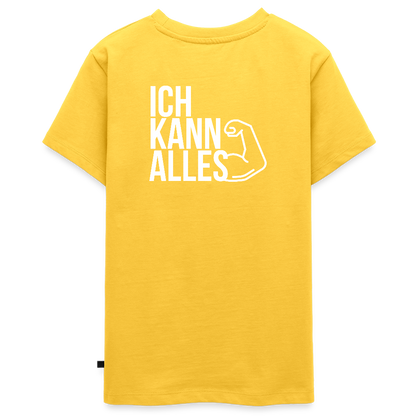 Gesundheit schafft Freiheit (Ich kann alles) / Teenager Premium T-Shirt - Gelb