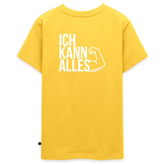 Gesundheit schafft Freiheit (Ich kann alles) / Teenager Premium T-Shirt - Gelb