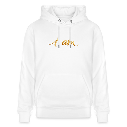 be the change /male - 100% Bio-Hoodie Unisex CRUISER - Weiß