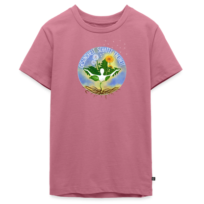 Gesundheit schafft Freiheit (Eins mit der Natur) / Teenager Premium T-Shirt - Mauve