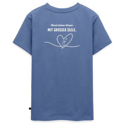 Gesundheit schafft Freiheit (Eins mit der Natur) / Teenager Premium T-Shirt - Taubenblau