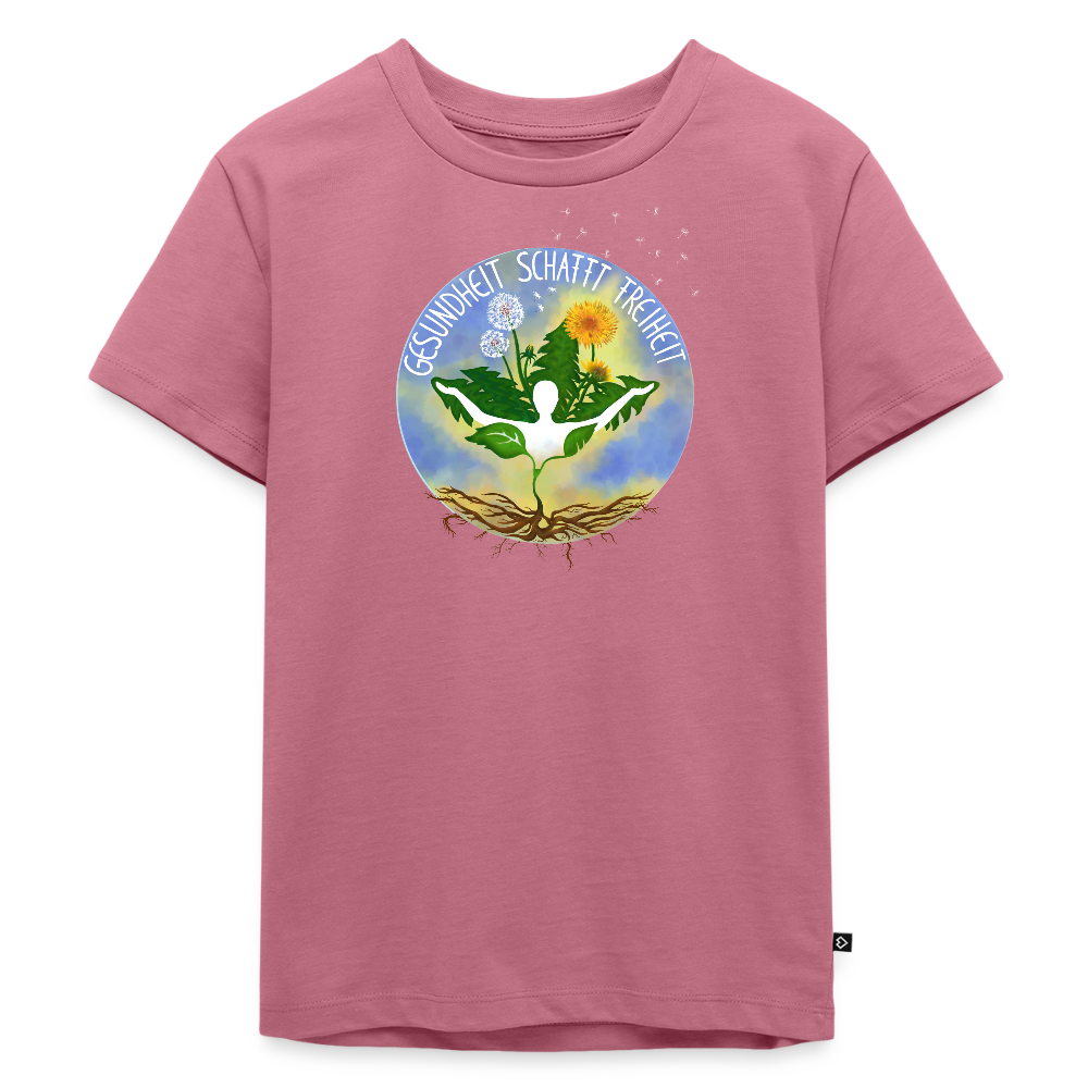 Gesundheit schafft Freiheit (Born to be Freigeist) / Kinder Premium T-Shirt - Mauve