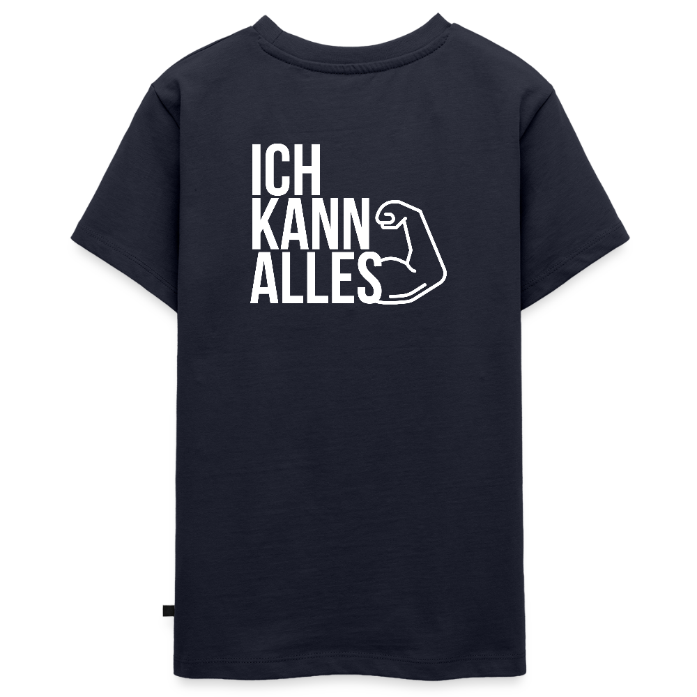 Gesundheit schafft Freiheit (Ich kann alles) / Teenager Premium T-Shirt - Navy