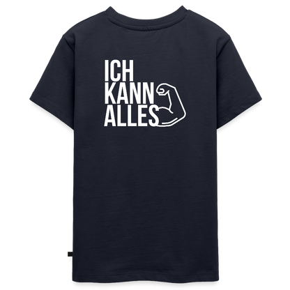 Gesundheit schafft Freiheit (Ich kann alles) / Teenager Premium T-Shirt - Navy