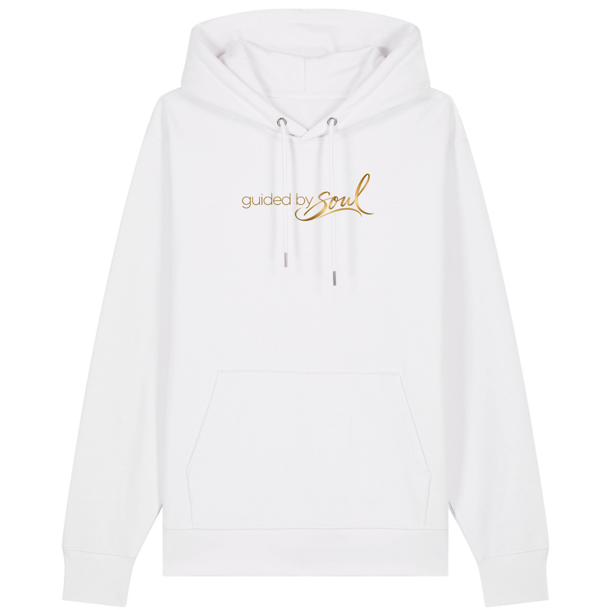be the change - 100% Bio Hoodie - White