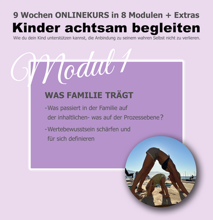 ONLINEKURS - Kinder achtsam begleiten