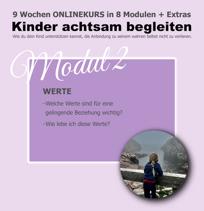 ONLINEKURS - Kinder achtsam begleiten