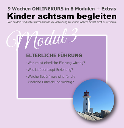 ONLINEKURS - Kinder achtsam begleiten