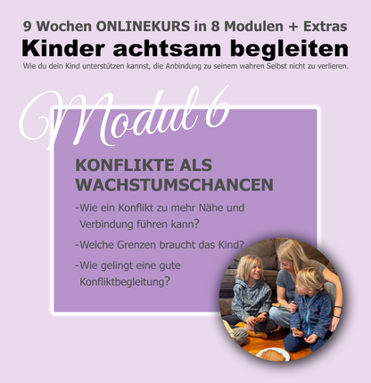 ONLINEKURS - Kinder achtsam begleiten