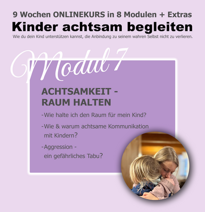 ONLINEKURS - Kinder achtsam begleiten