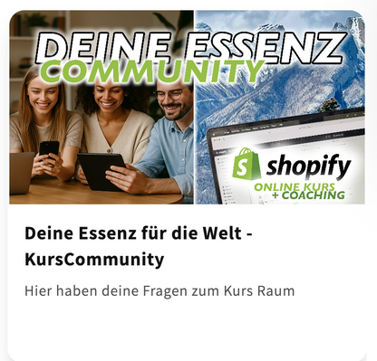Deine Essens für die Welt - Onlinekurs