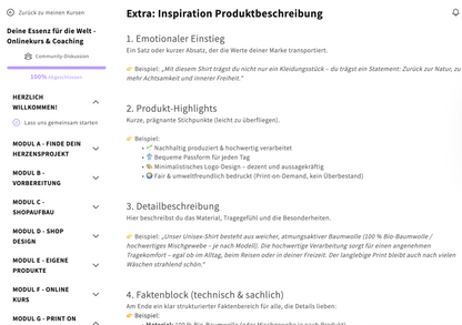 Deine Essens für die Welt - Onlinekurs