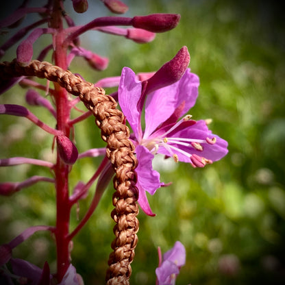 Armband - Braunes mit Schiebeknoten