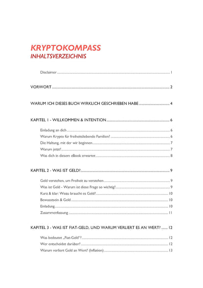 Krypto Kompass – Krypto verstehen, Zukunft gestalten: einfach, sicher, selbstbestimmt