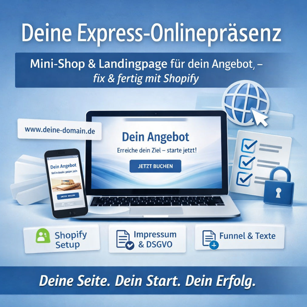 Deine Express-Onlinepräsenz