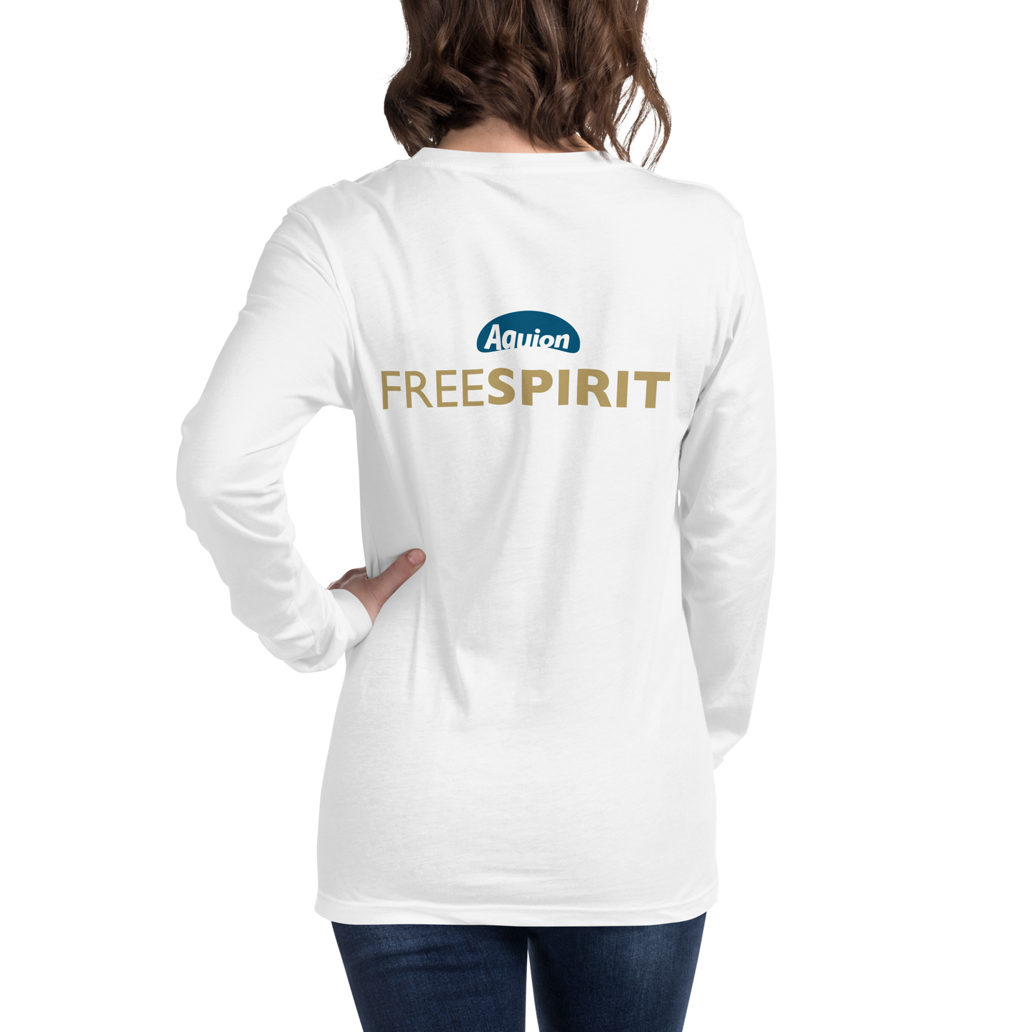 Aquion / FreeSpirit - Langärmeliges Unisex-T-Shirt (NICHT BIO!!!)