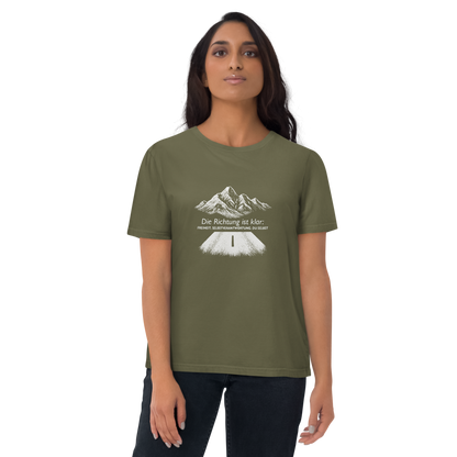 Richtung - Unisex-Bio-Baumwoll-T-Shirt