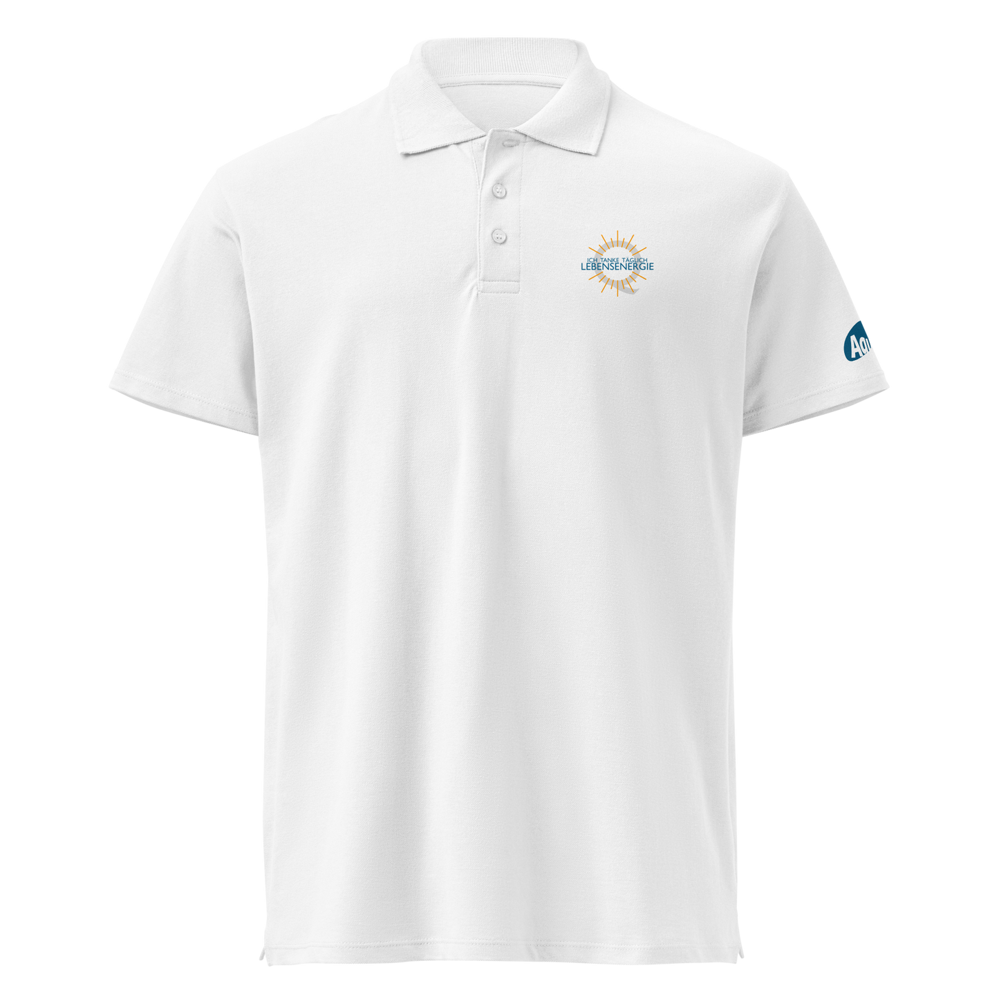 Aquion / Ich trinke täglich - Premium-Piqué-Poloshirt (NICHT BIO!!!)